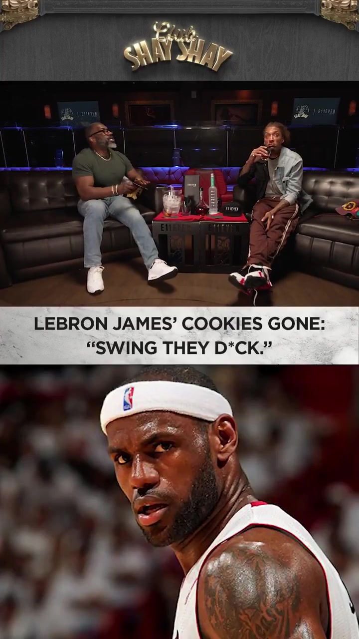 Michael Beasley says things were never the same after Pat Riley took LeBron's cookies That boy stood up like Thanos He stood up and yelled Thats the first time I seen the whole organization get scared From that point on they tip toed around him They knew he was out