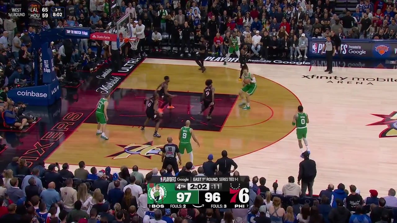 Jayson Tatum hits the clutch 3