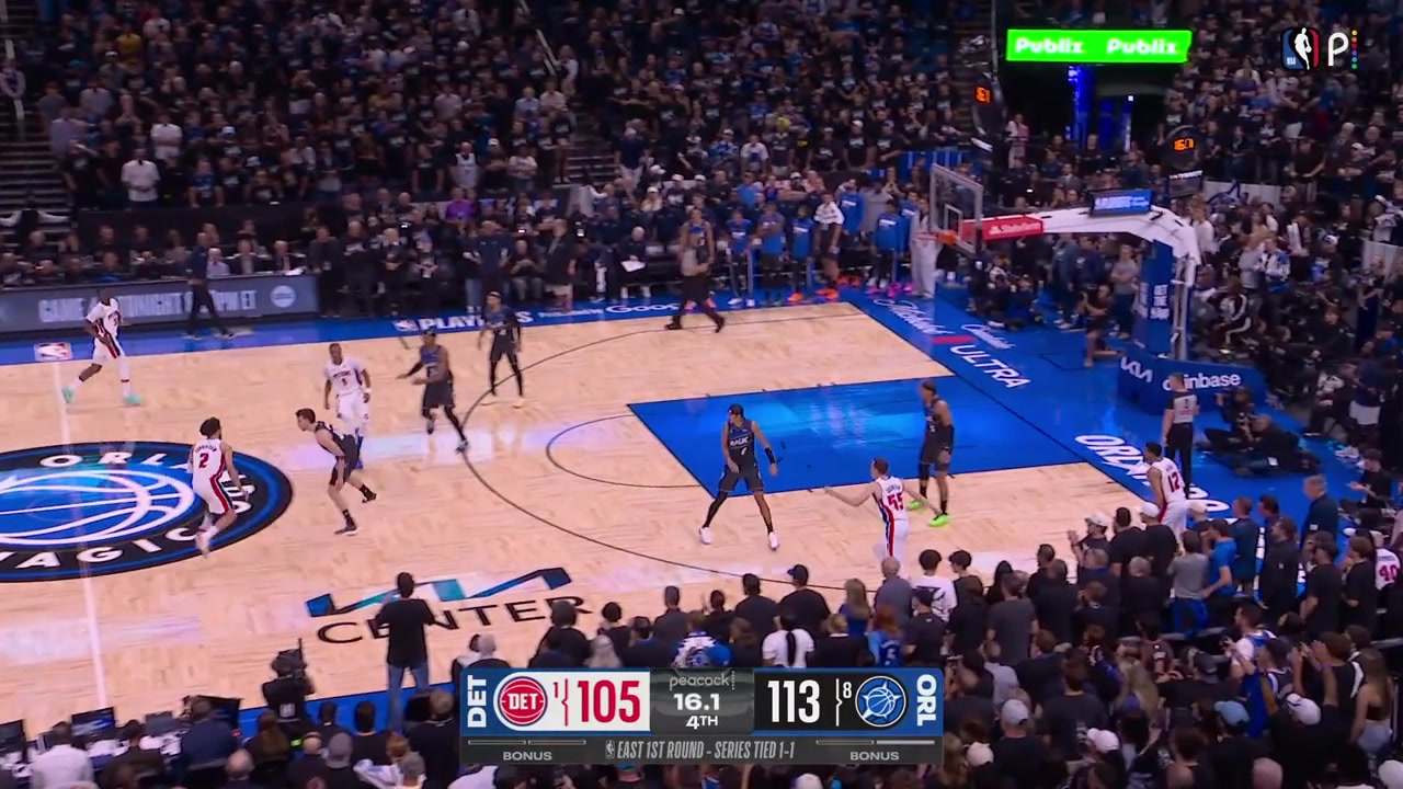 The Magic run out the clock and win game 3 go up 2-1 in the series