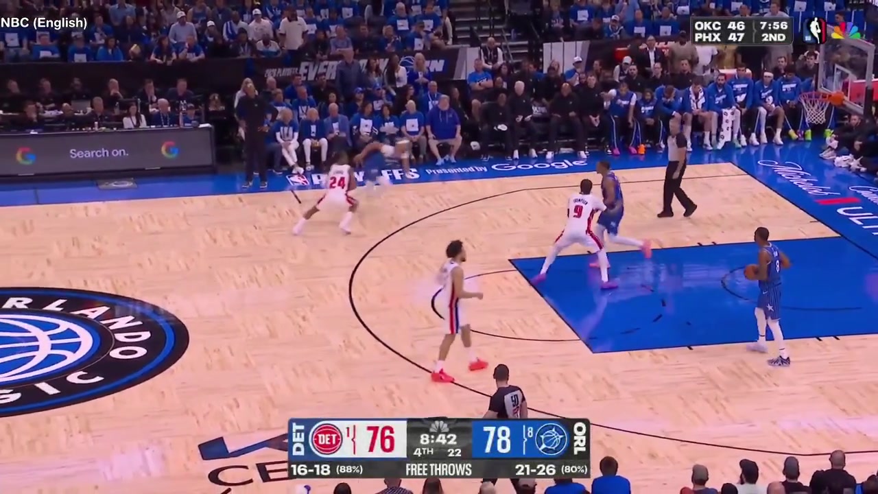 Jamal Cain with a poster dunk of once in a lifetime on Jalen Duren in Game 4 with replays Multi-broadcast version - EN1EN2EN3ESPT