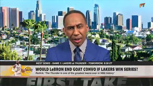 First Take Stephen A Smith on Lebrons legacy - LeBron will go out there and beat you MJ will snatch your heart I'm telling the world you'll never convince me that LeBron is the GOAT over Michael Jordan