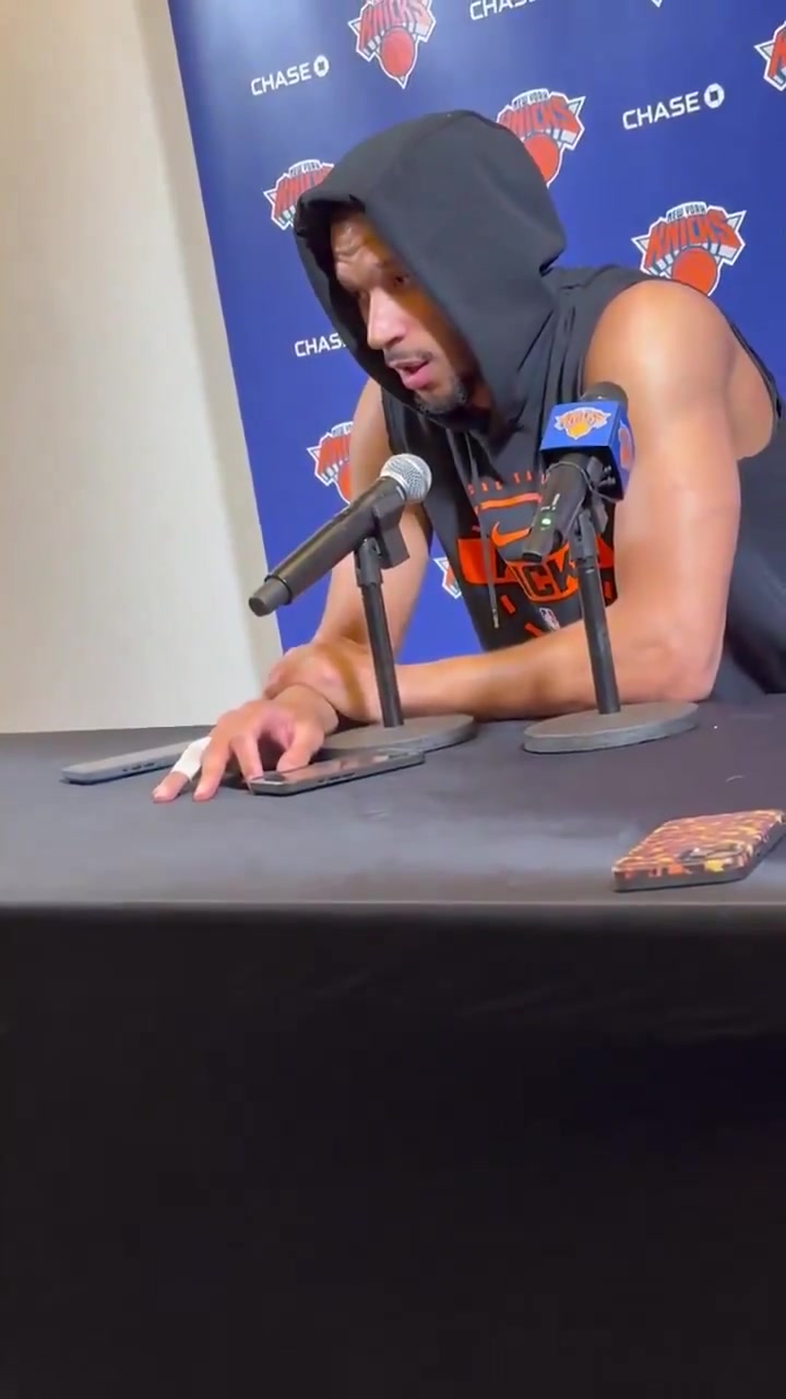 Josh Hart responding to Kelly Oubres comments on Jalen Brunsons big head - Its well documented