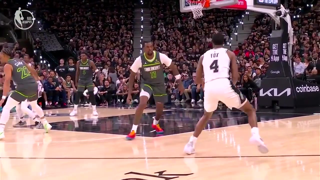 Carter Bryant commits elder abuse and shoves Mike Conley to the ground