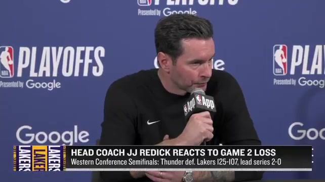 JJ Redick on OKCs physicality postgame - They have a few guys that foul on every possessionthey're hard enough to play You gotta be able to just call it if they foul and they do foul