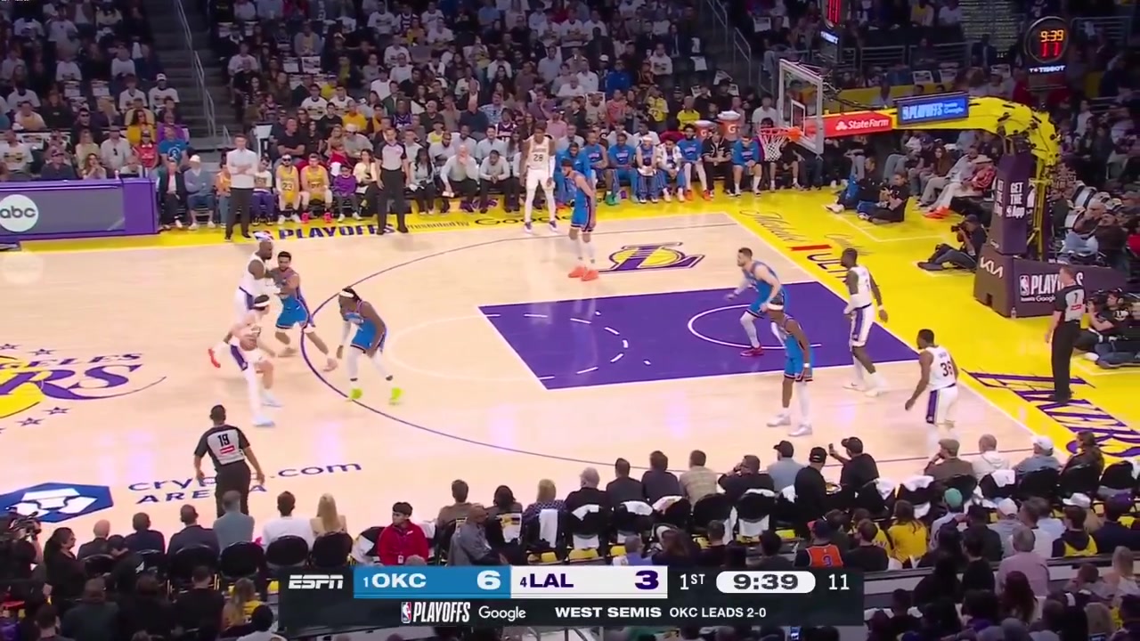 LeBron James full highlights vs Oklahoma City Thunder tonight 108-131 L - Game 3 - Western Semifinals - 2026 NBA Playoffs19 Points on 719 FG 368 26 from 3 34 FT 6 Rebounds 8 Assists 3 TOV 1 Steal 1 PF and a - of -24 tied for worst in the game in 3651 minutes p