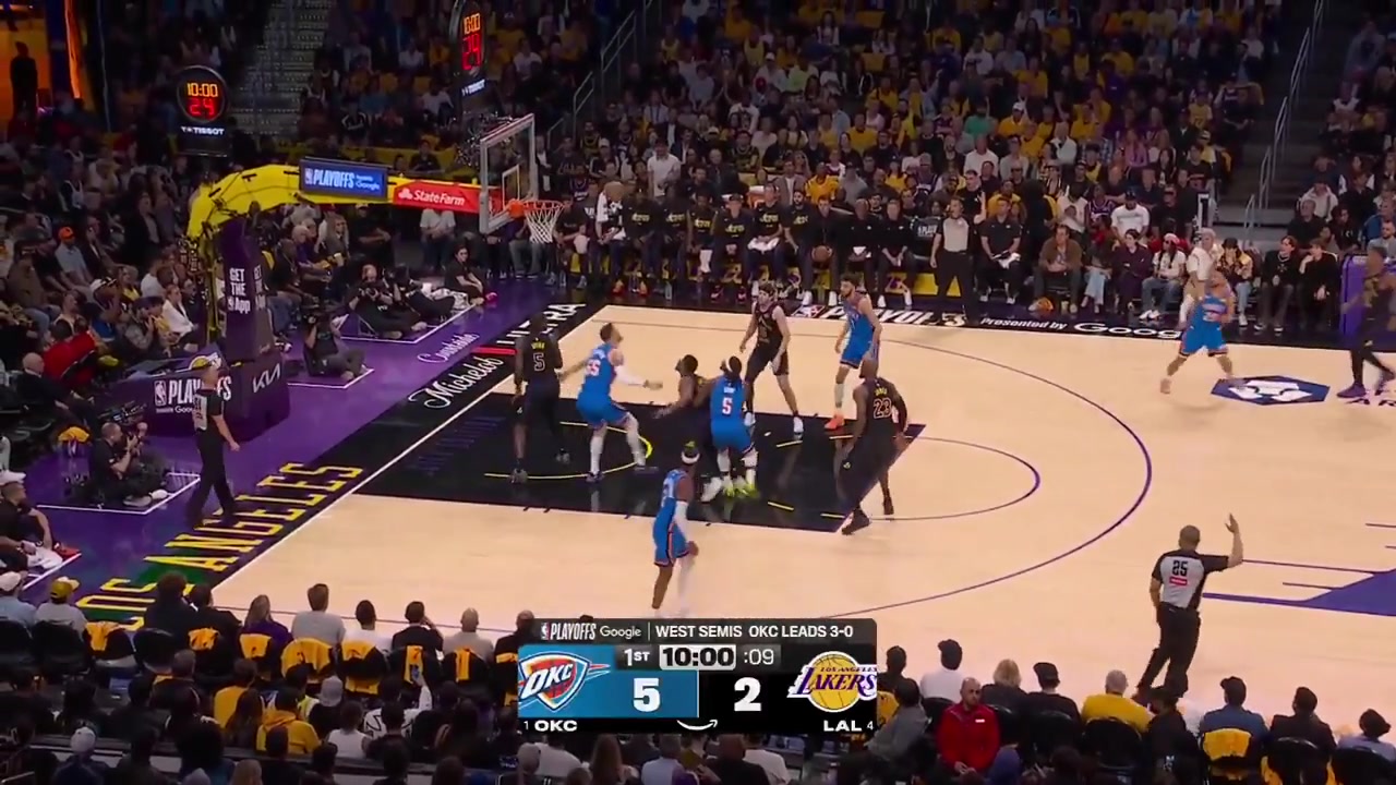 LeBron James full highlights vs Oklahoma City Thunder tonight 110-115 L - Game 4 - Western Semifinals - 2026 NBA Playoffs24 Points on 818 FG 444 26 from 3 68 FT 750 12 Rebounds 3 Assists 4 TOV 1 Block 1 PF and a - of -17 worst on his team in 4026 MP