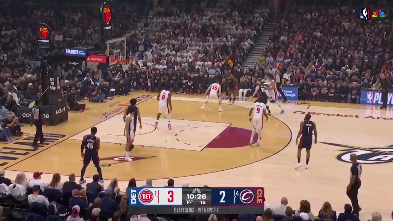 Evan Mobley full highlights vs Detroit Pistons last night 112-103 W - Game 4 - Eastern Semifinals - 2026 NBA Playoffs17 Points on 611 FG 545 14 from 3 44 FT 8 Rebounds 4 Off Rebs 5 Assists 3 TOV 3 Steals 5 Blocks 2 PF and a - of 30 game high in 3912 MP