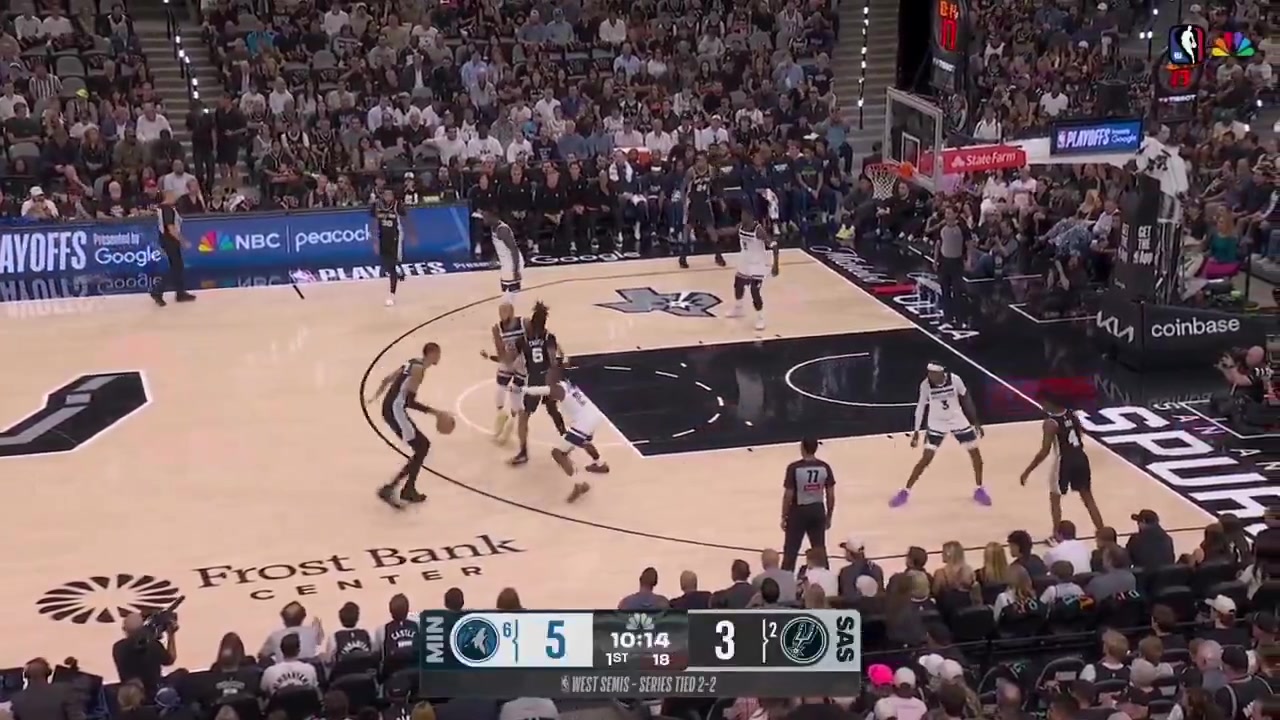 Victor Wembanyama full highlights vs Minnesota Timberwolves 126-97 W - Game 5 - Western Semifinals - 2026 NBA Playoffs 27 Points on 916 FG 563 25 from 3 79 FT 778 17 Rebounds 2 Off Rebs 5 Assists 4 TOV 3 Blocks 1 PF - of 24 tied for game high 3238 MP
