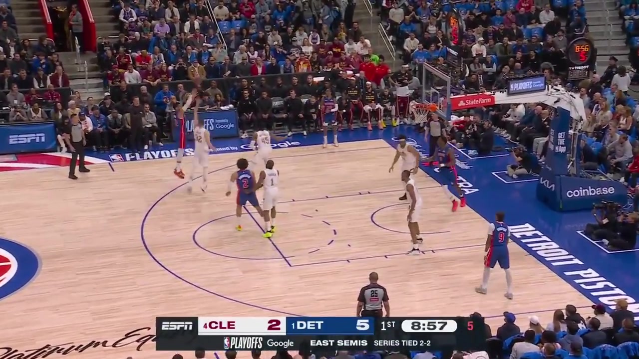 Donovan Mitchell full highlights vs Detroit Pistons 117-113 W in OT - Game 5 - Eastern Semifinals - 2026 NBA Playoffs21 Points on 718 FG 389 18 from 3 125 66 FT 4 Rebounds 3 Assists 2 TOV 2 PF and a - of -4 in 4202 minutes played
