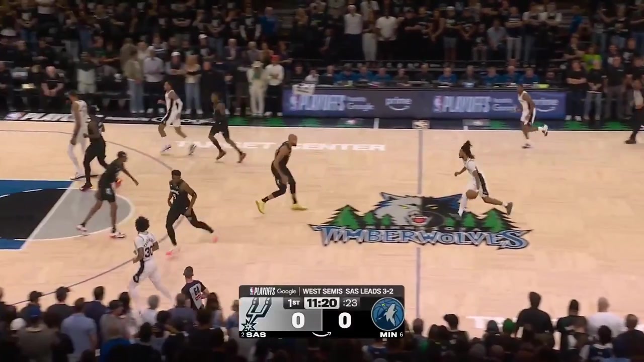 Stephon Castle full highlights vs Minnesota Timberwolves tonight 139-109 W - Game 6 - Western Semifinals - 2026 NBA Playoffs32 Points on 1116 FG 688 57 from 3 714 56 FT 833 11 Rebounds 3 Off Rebs 6 Assists 2 TOV 2 PF and a - of 28 in 2947 MP