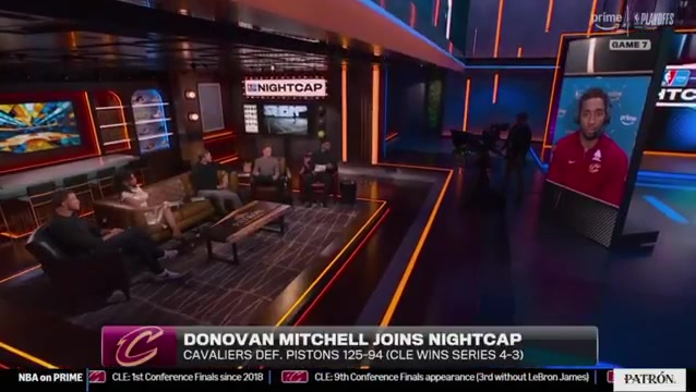 UD Congratulations for advancing to the eastern conference finals and also congratulations to yall for shutting me up Donovan Whatchu say whatchu say Don't worry about it I ain't gonna lie I seen the youtube I don't know what you said I kinda skipped by it quick