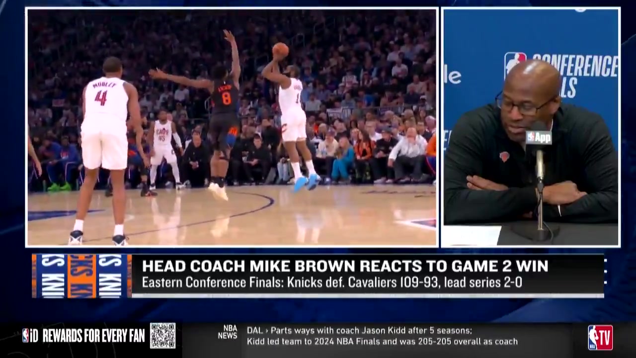 Mike Brown I don't know what to do about the free throw line 22 to 6 in the 2nd halfit's a pretty big discrepancy for a halfmaybe we were fouling and they weren't fouling
