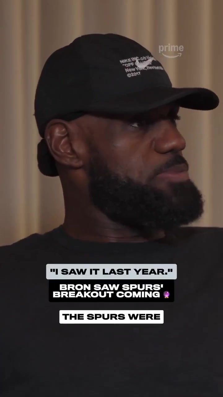 LeBron I knew the Spurs were this good last year