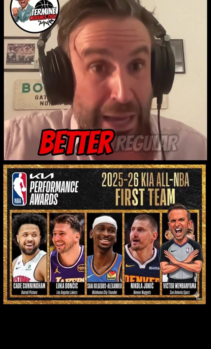 Justin Termine explains that he didnt vote Victor Wembanyama for All-NBA First Team with regard to position despite it being positionless