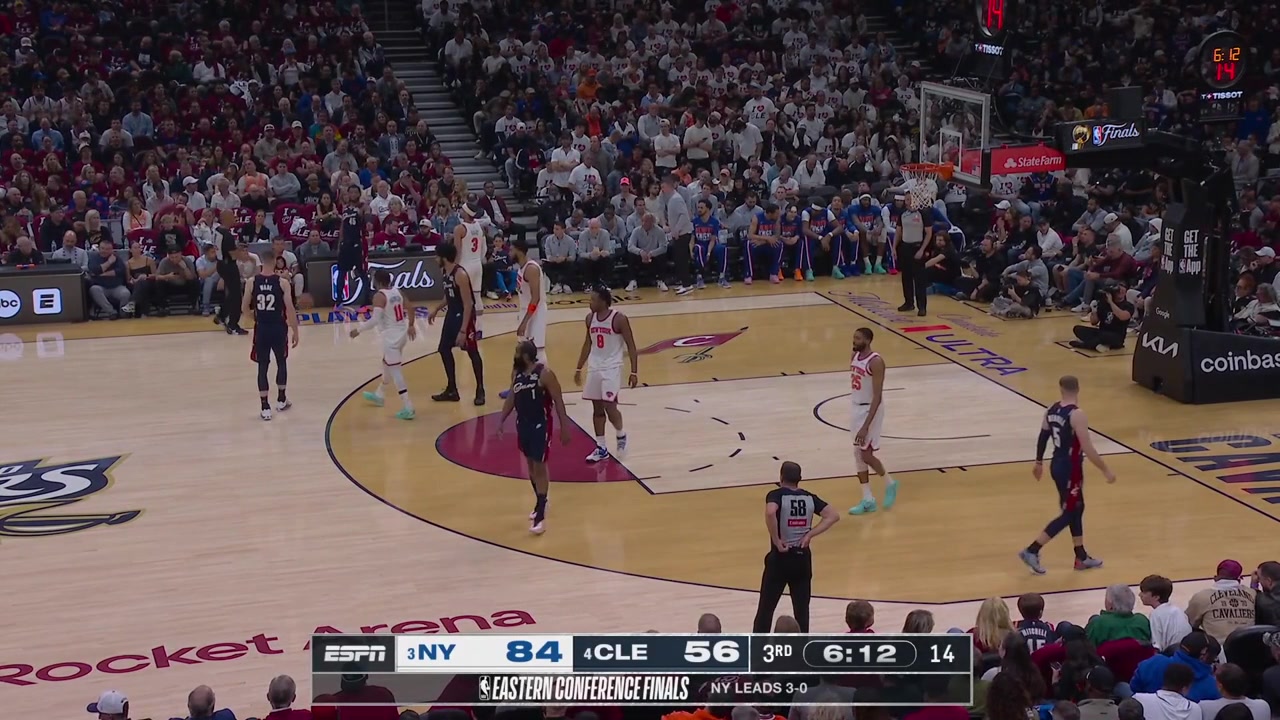 Karl-Anthony Towns throws down a windmill dunk after being called for a foul with replays this time