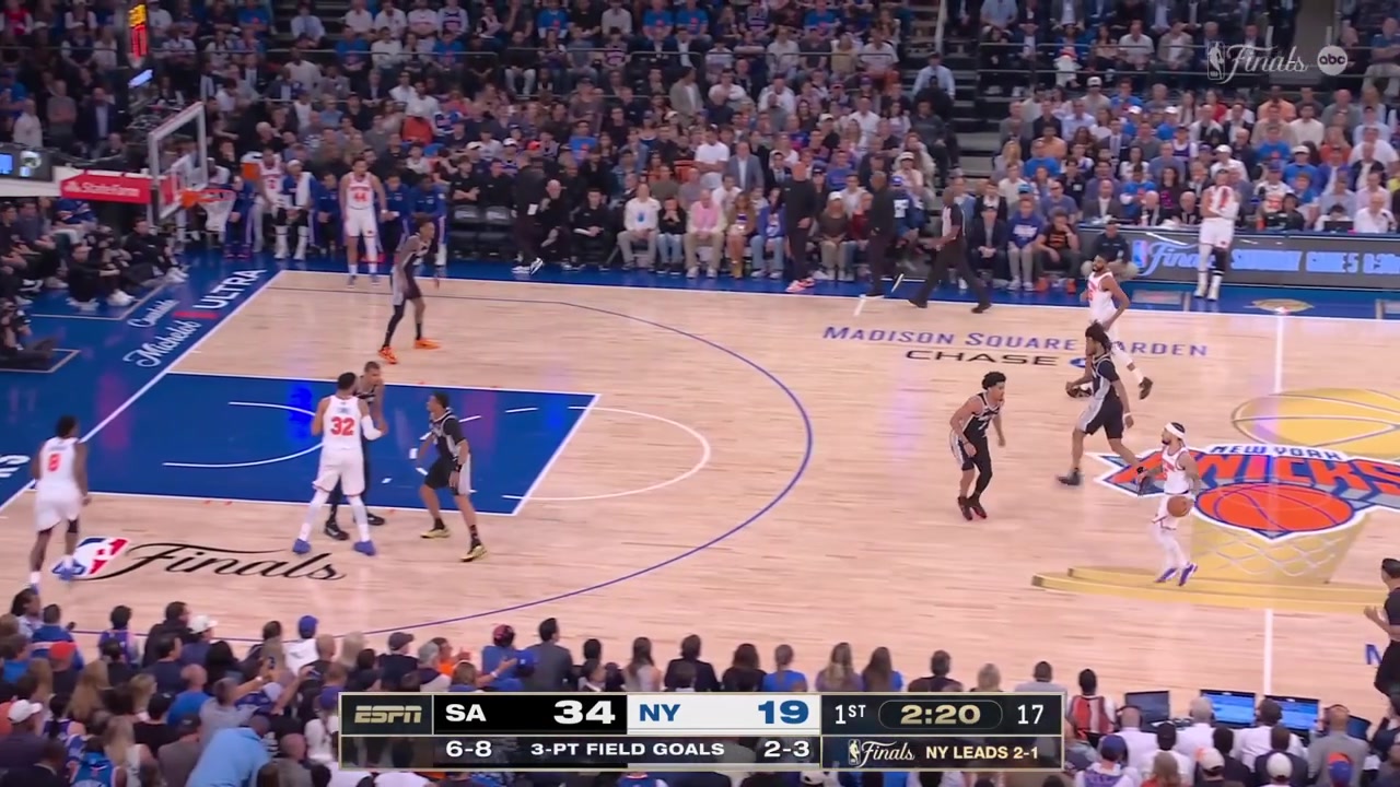 A rare two 3-second defensive violations on two consecutive possessions