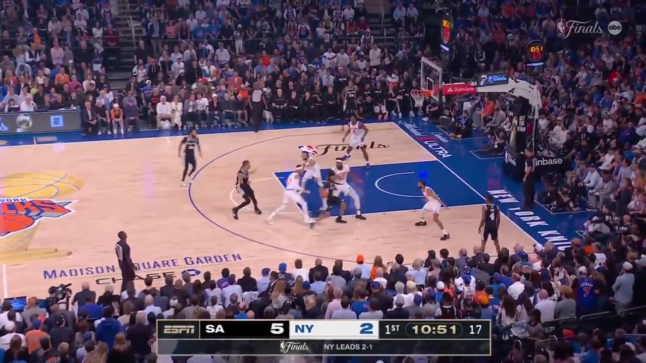 All the 25 field goal attempts by Victor Wembanyama in Game 4 of the 2026 NBA Finals vs the New York KnicksHe went 925 FG 360 28 from 3 47 FTIncluding all the four FT he had in the 4th quarter where he went 14 from the lineAt one point he missed 8 straight FGA