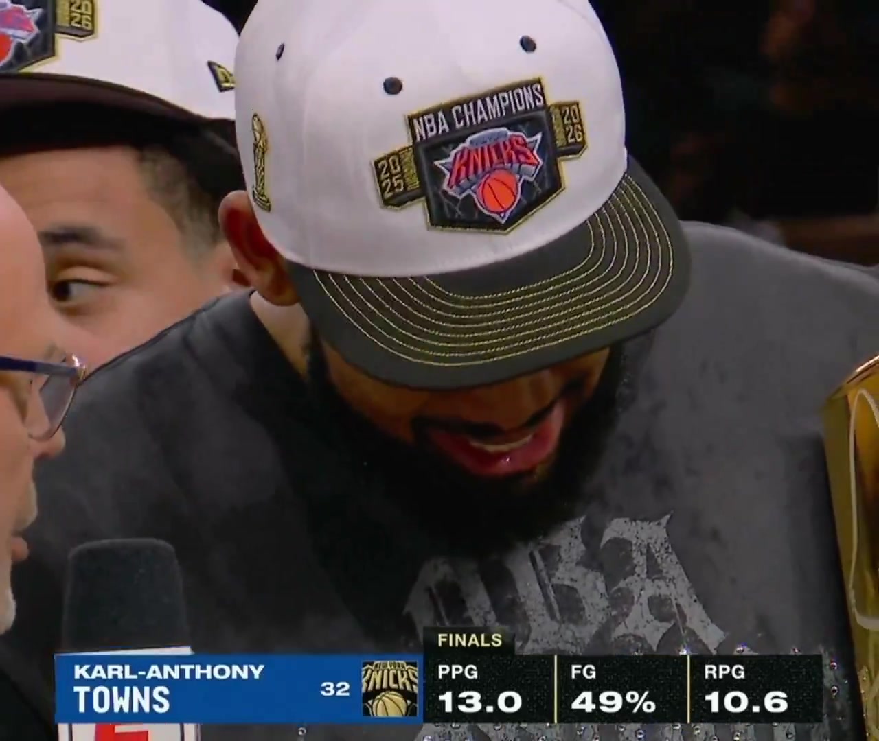 Thank you mama I appreciate you getting me one - Karl-Anthony Towns