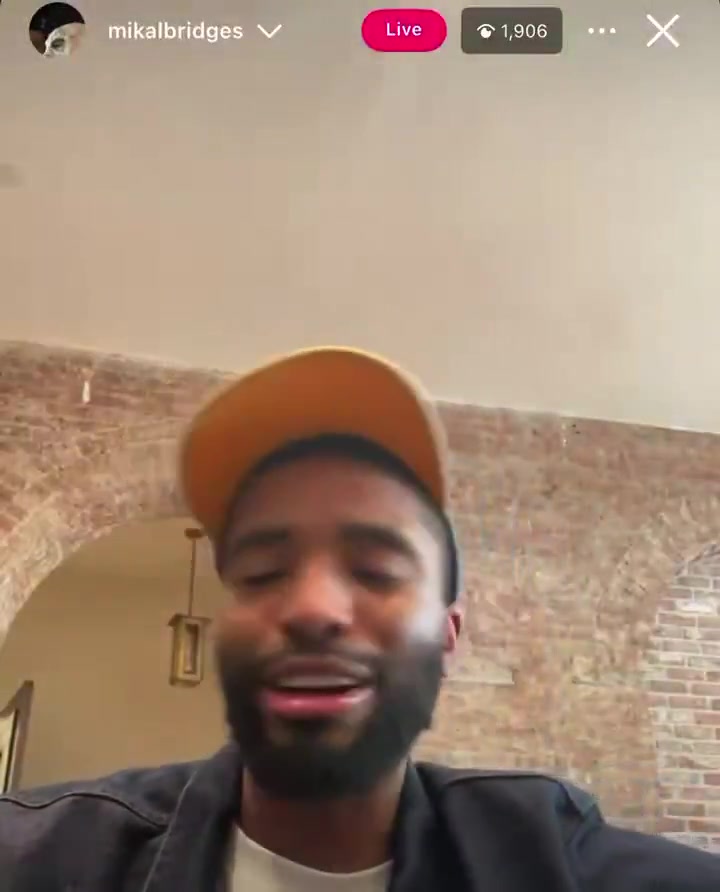 Mikal Bridges talking about Jeremy Sochan coming in the game at the last second to guard Wemby is peak comedy