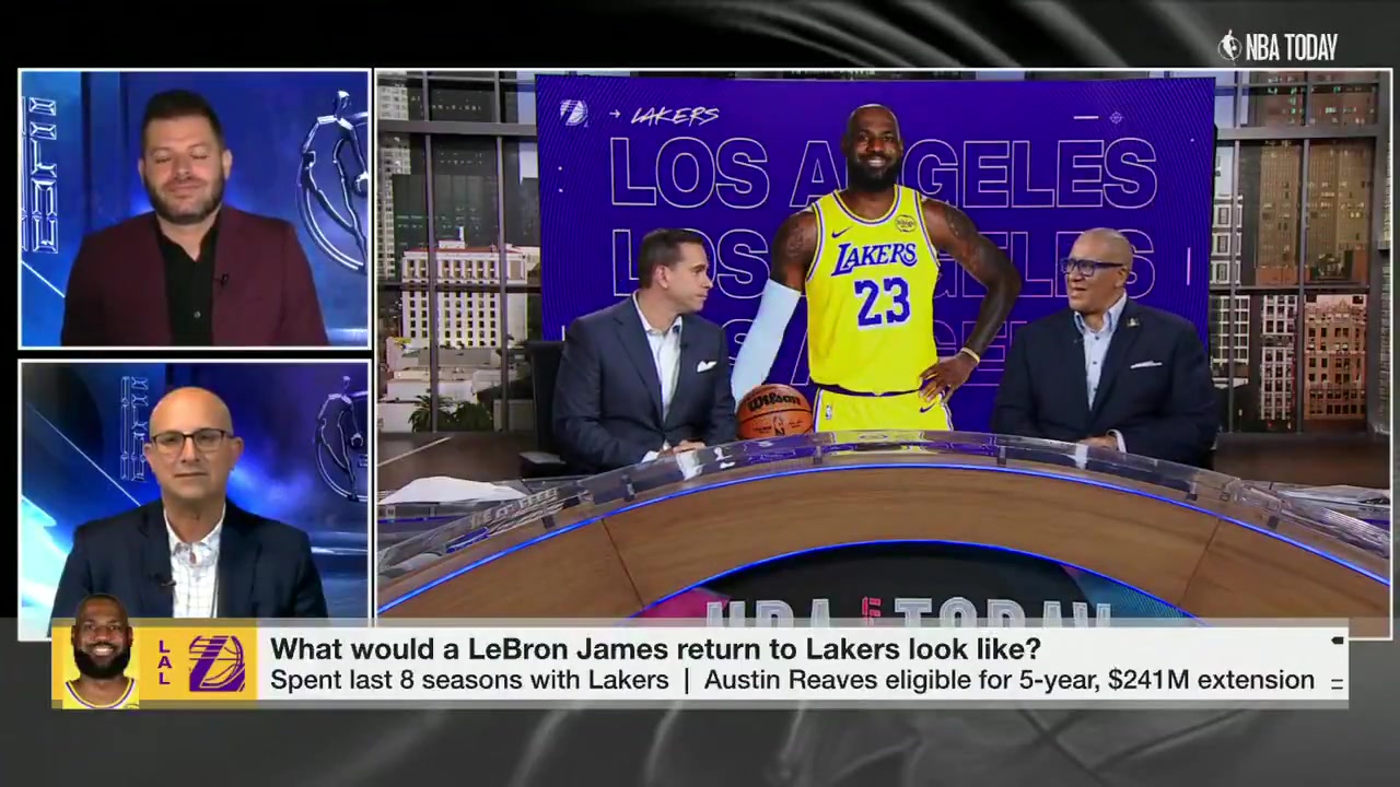 Spears I'm hearing that he's LeBron's likely coming back to the Lakers and I'm also hearing that one of his old teammates from Cleveland Kevin Love could likely be joining the Lakers too