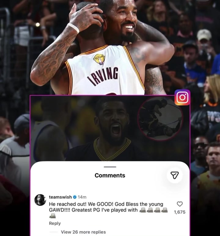 JR Smith on Instagram He reached out We GOOD God Bless the young GAWDGreatest PG Ive played with