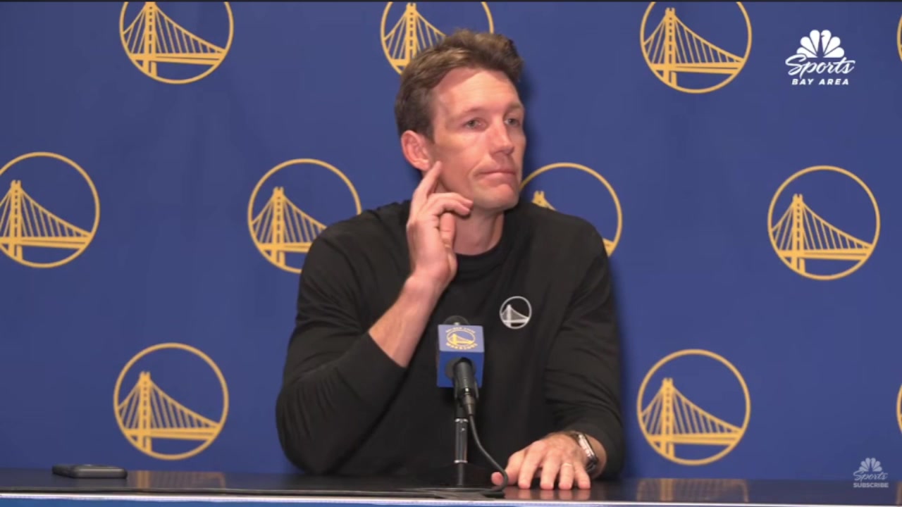 Mike Dunleavy says he was trying to use the full clock to hear all trade offers Joe Lacob was like 'Come on let's go ahead and pick the guy' And I said 'Joe we have time They give you five minutes' He was just getting a little anxious about us taking Yaxel I was willing to be patient