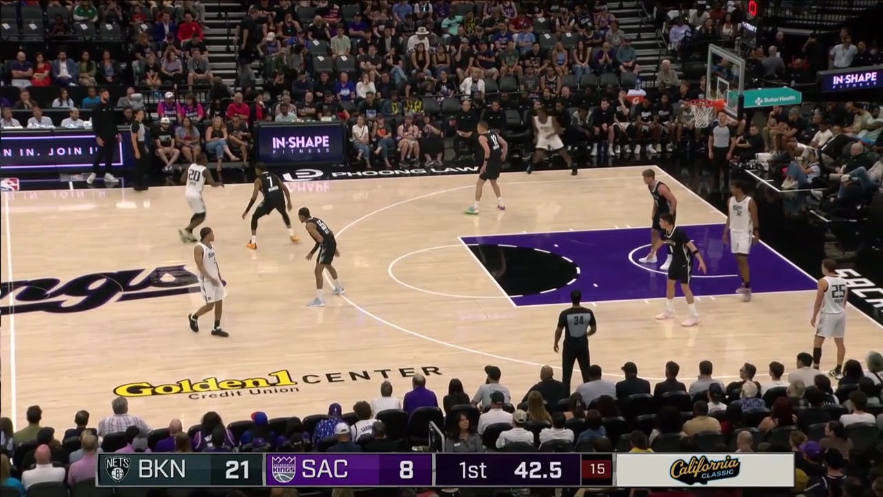 Darius Acuff Jr with the jumper the impressive banked And-1 shot the Iverson crossover and layup for his first California Classic Summer League buckets with replays