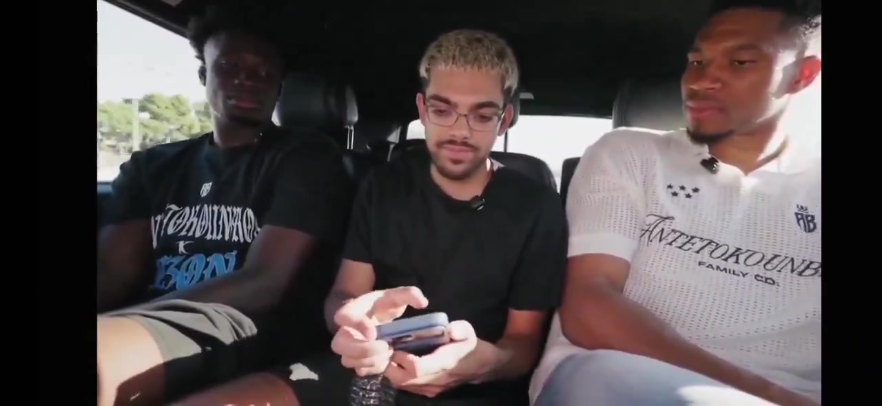 Giannis calls Malik Beasley during a livestream Giannis You going to be back in the league Malik I gotta handle some business first then we'll see I'm in Miami too Giannis You in Miami I'll be there in a week if you're still there I'll hit you