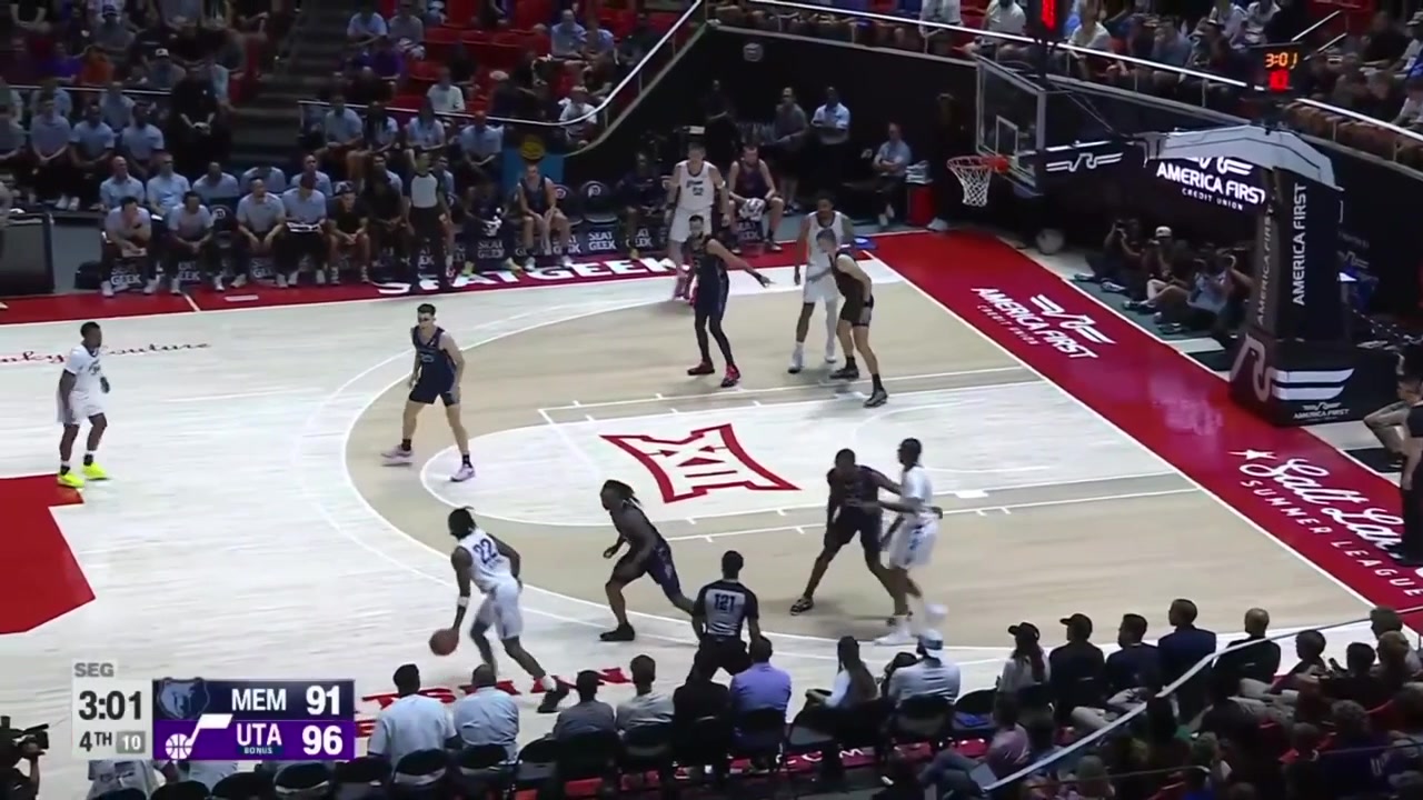 Darryn Peterson hits the clutch turnaround bucketIncluding more replays of Peterson highlights