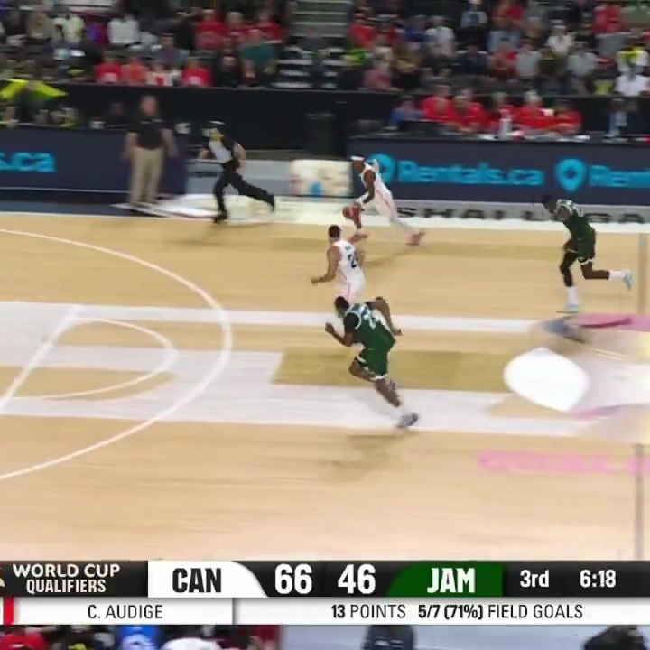 SGA gets three steals on back-to-back-to-back possessions vs Jamaica