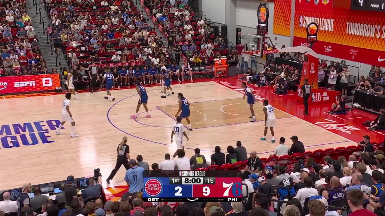 Ugonna Onyenso with the steal and the awkward looking alley-oop layup at the other end