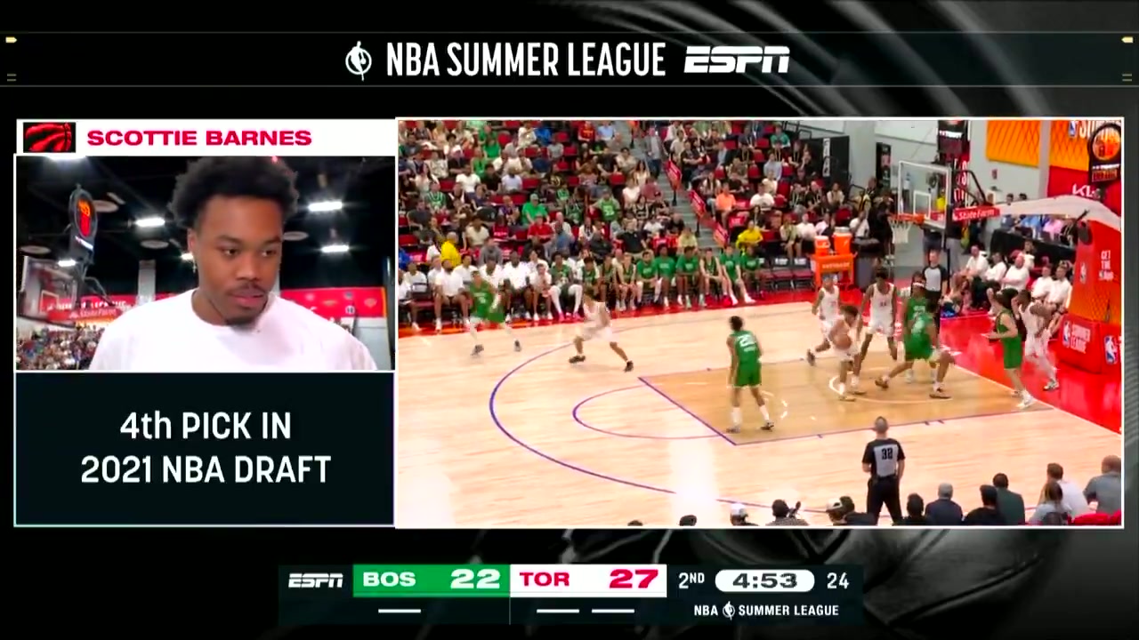Scottie Barnes talks about his excitement about potentially getting Kawhi Leonard