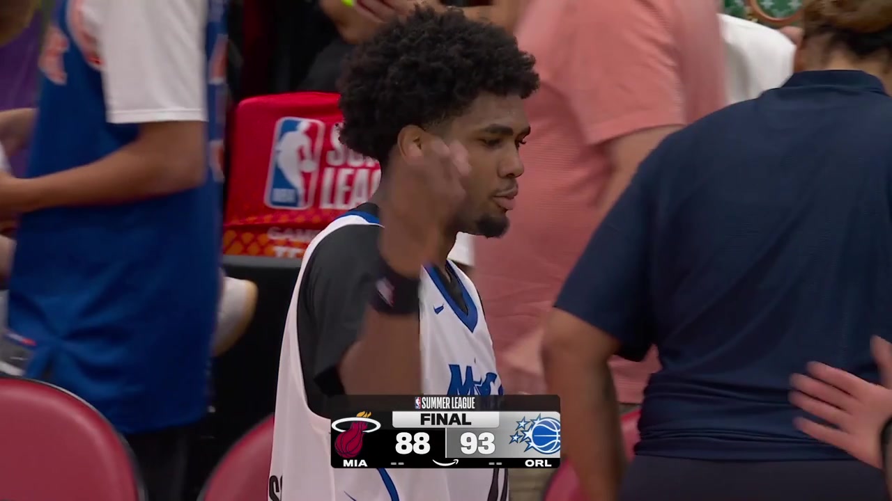Replays of some Jase Richardson highlights from the Summer League game vs the Miami Heat