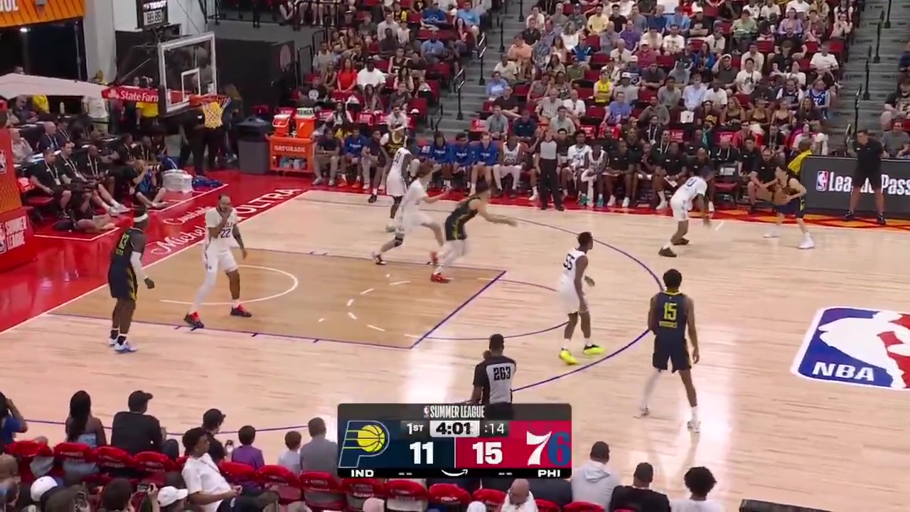 Yuki Kawamura full FOOTAGE vs Philadelphia 76ers last night 100-93 L in OT - Las Vegas Summer League12 Points on 24 FG 12 from 3 45 FT 800 3 Rebounds 3 Assists 2 TOV 2 PF and a - of 4 in 1901 minutes played off the bench