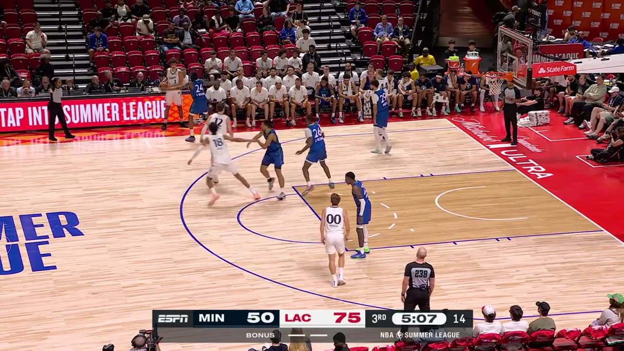 Keaton Wagler with the 3-pointer to give him 18 points