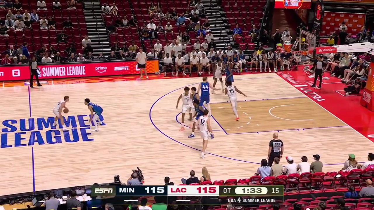 Sean Pedulla takesover the game in overtime hitting a clutch 3 an And-1 layup and a tough off-balance 3-pointer to beat the shot clock after almost turning the ball over with replaysAnd he did it with a shoe that was falling apart