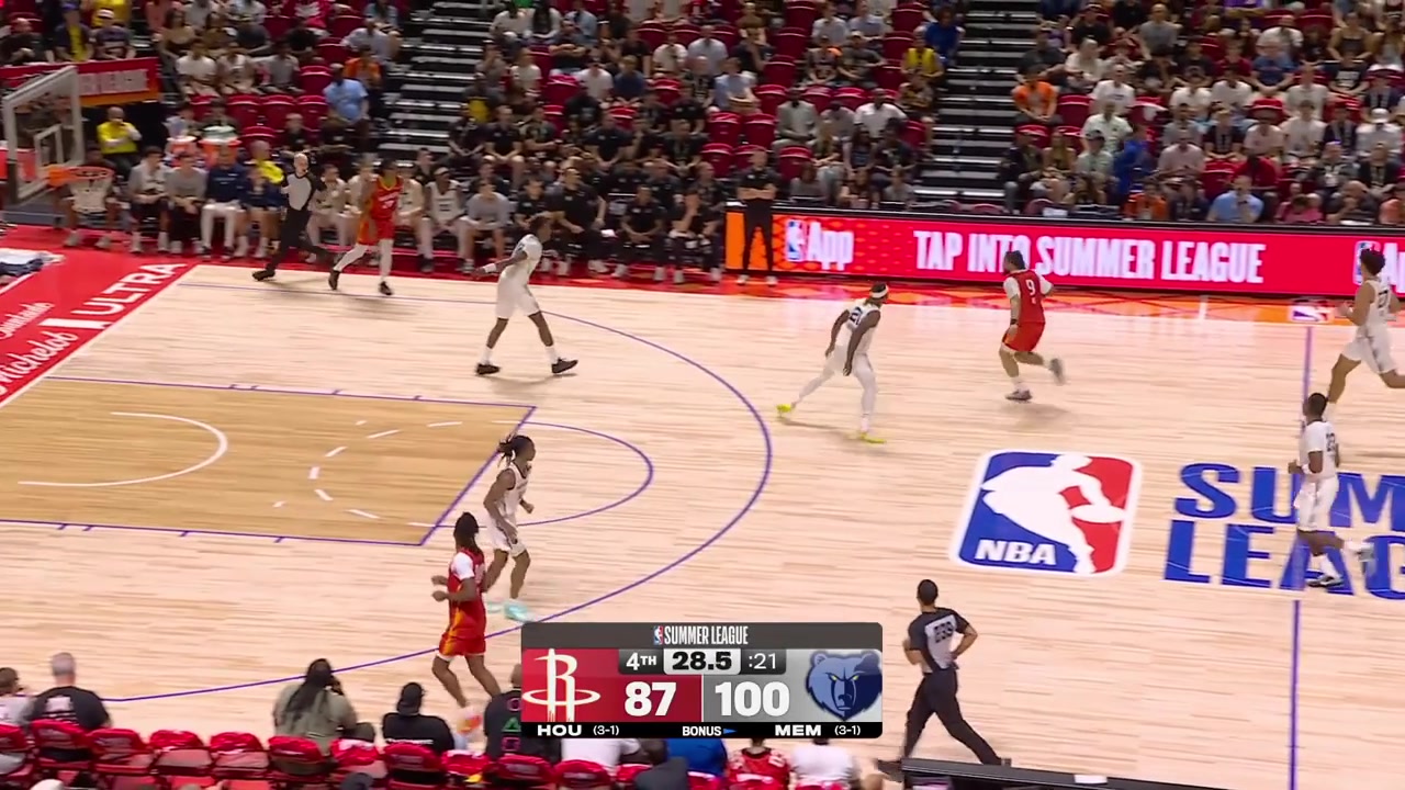 Daishen Nix with the ultimate ragequit vs the Grizzlies - Summer League