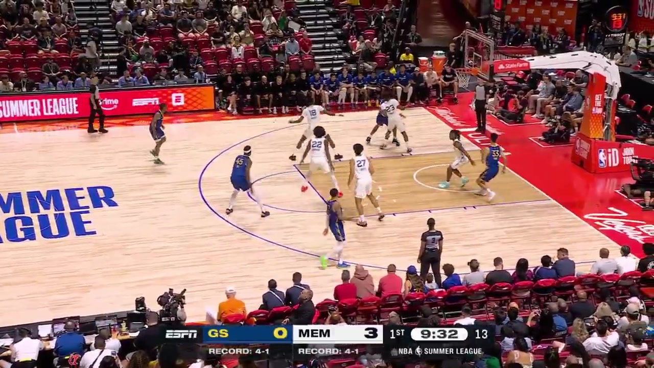 Cameron Boozer full highlights vs Golden State Warriors 94-90 L - 2026 Las Vegas Summer League Championship game19 Points on 717 FG 412 37 from 3 429 13 FT 333 8 Rebounds 5 Off Rebs 4 Assists 4 TOV 2 Steals 4 PF and a - of -1 in 3444 minutes played