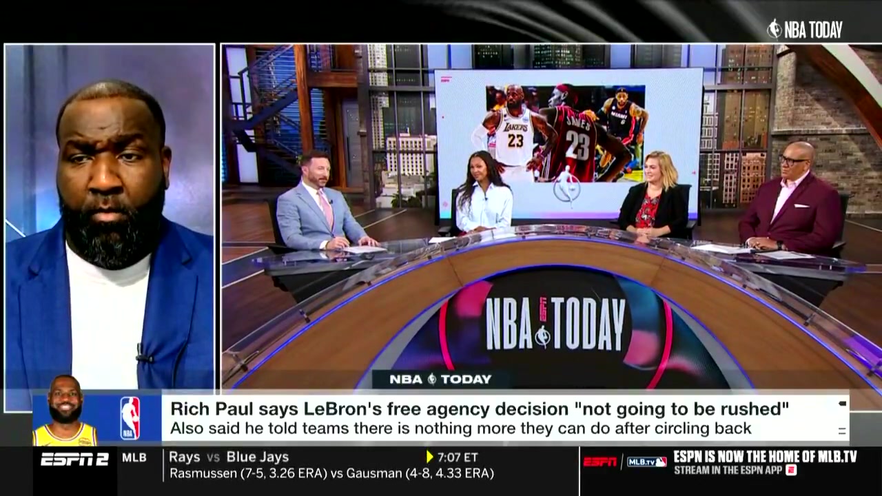According to Rich Paul LeBron figured out on where to go but changed his mind at the last second He's taking his time to find the right fit
