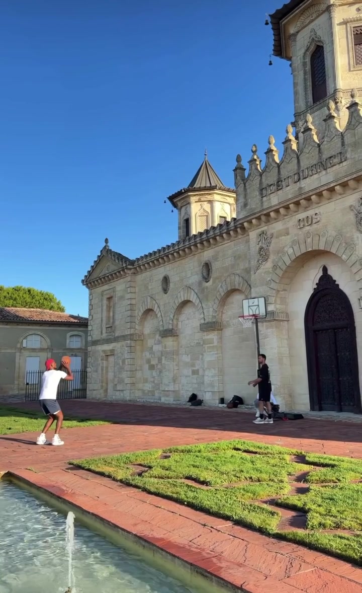 Jimmy Butler Putting in Offseason Work Near a Castle in France