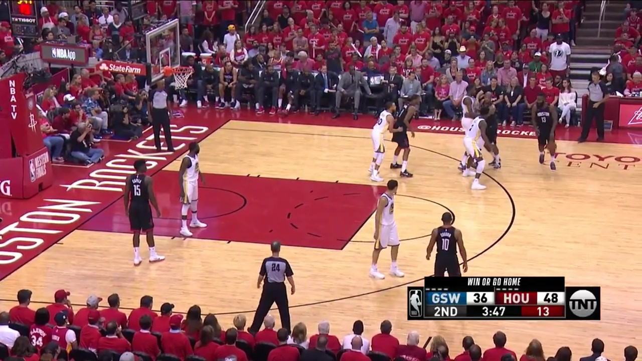 All 9 missed foul calls by the refs against the Rockets 2017-2018 western conference finals game 7