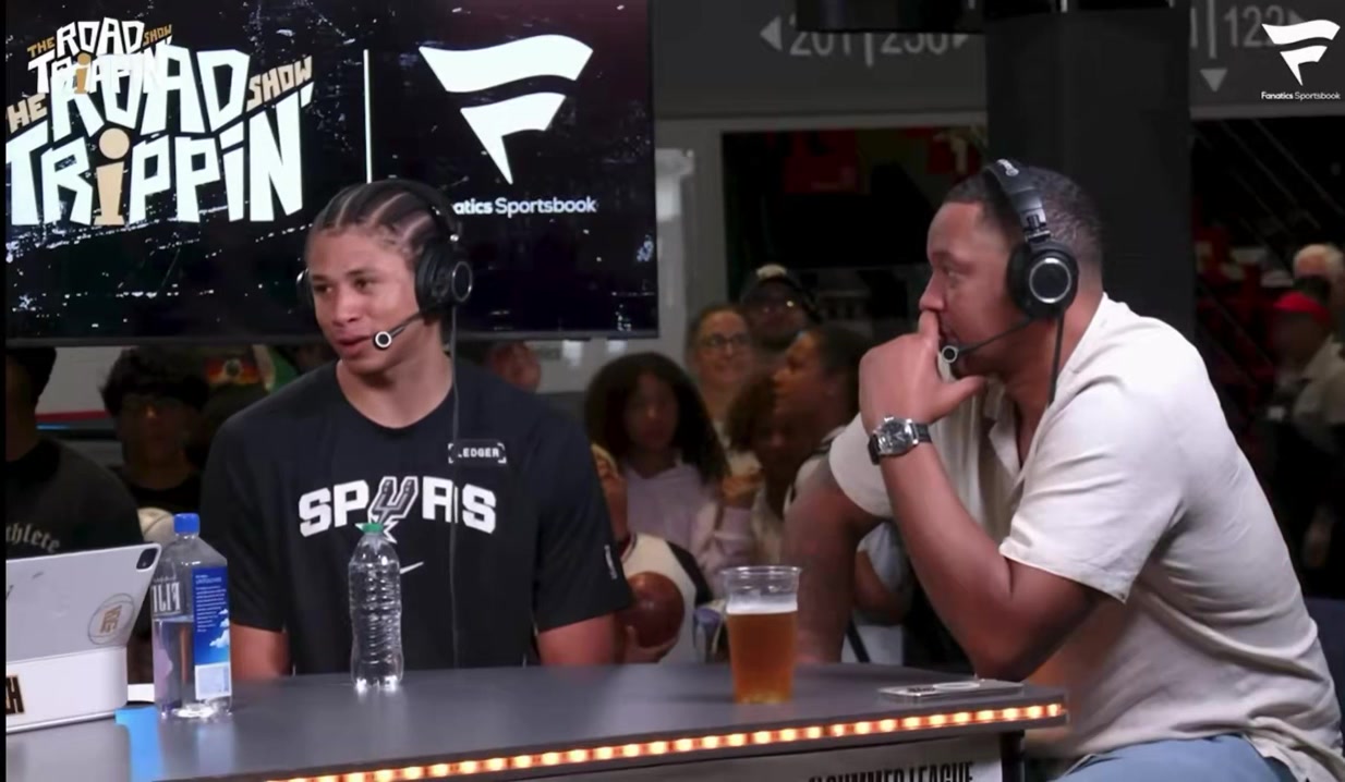 Carter Bryant recalls Gregg Popovichs advice You have the worst jab step Ive ever seen in my life you need to go watch Brandon Roy and Kobe you need to go watch those guys and look how they jab I just appreciate how honest he is He doesnt let nothing slide at all