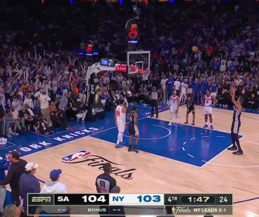 Lowlight Wemby misses 2 crucial free throws in the finals