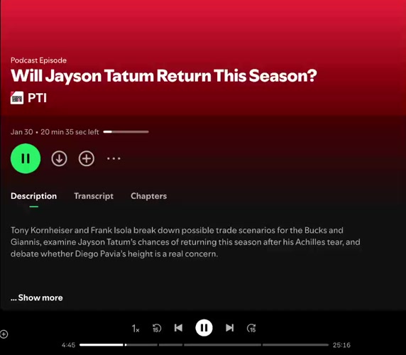 Mike Wilbon in January of 2026 talks about hearing early rumblings that the Celtics might have to break up Tatum and Brown months before the trade happened