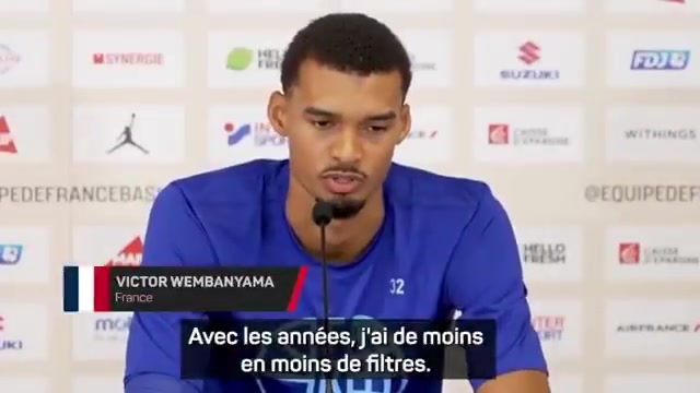 Victor Wembanyama is asked about next years French Presidential election I dont support any particular political figure or party However there are things that I find problematic and when I see them I have no problem speaking up about them