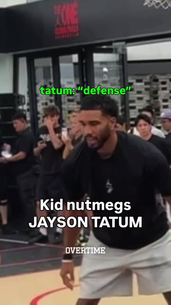 Jayson Tatum Got Nutmegged by a Kid in China