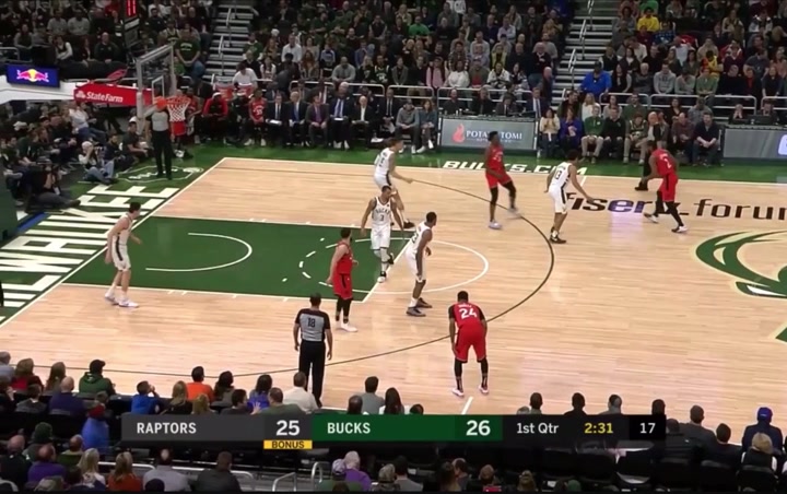 The Bucks arena played Kawhis laugh after he committed a turnover
