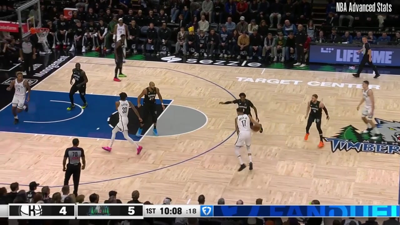 Michael Porter Jr drops 27 points 10 rebounds 4 assists in the Nets win over the Timberwolves