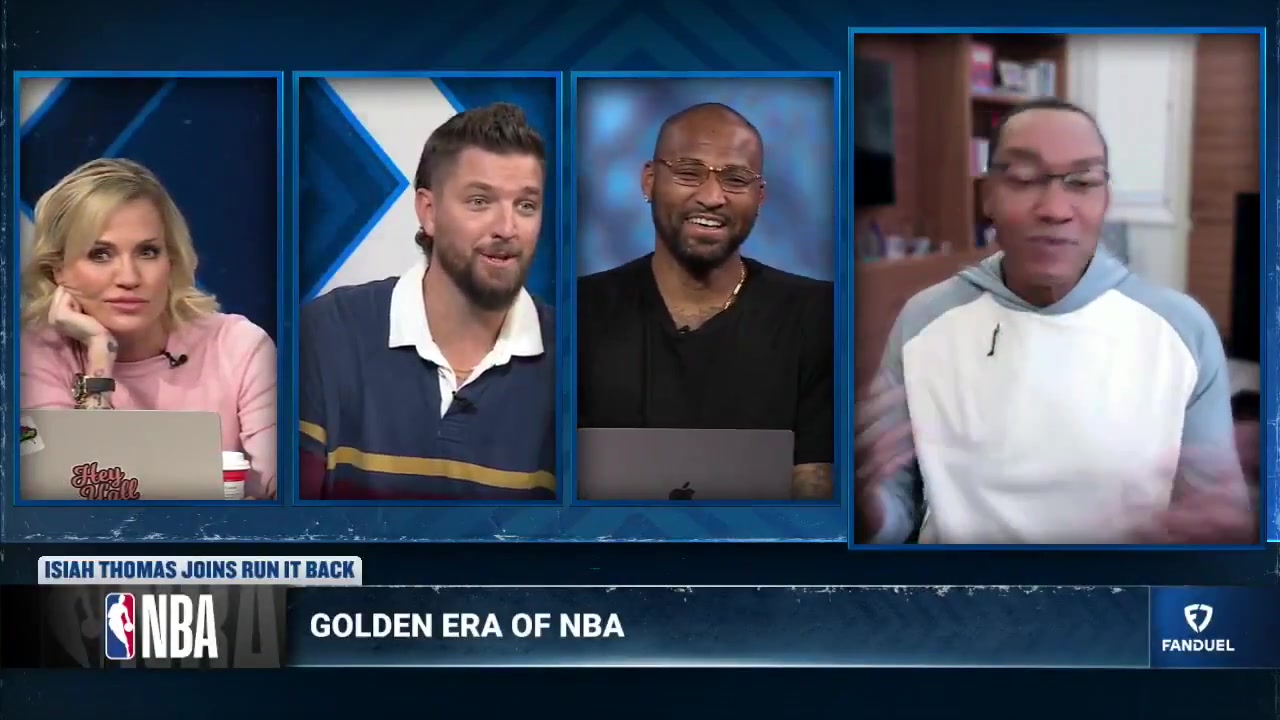 Isiah Thomas When you talk about track tennis football baseball arguably the best players or athletes in those sports they all hold records We talk about Jordan He leads in no statistical basketball category When you look at Kareem and LeBron they lead in several statistical categories