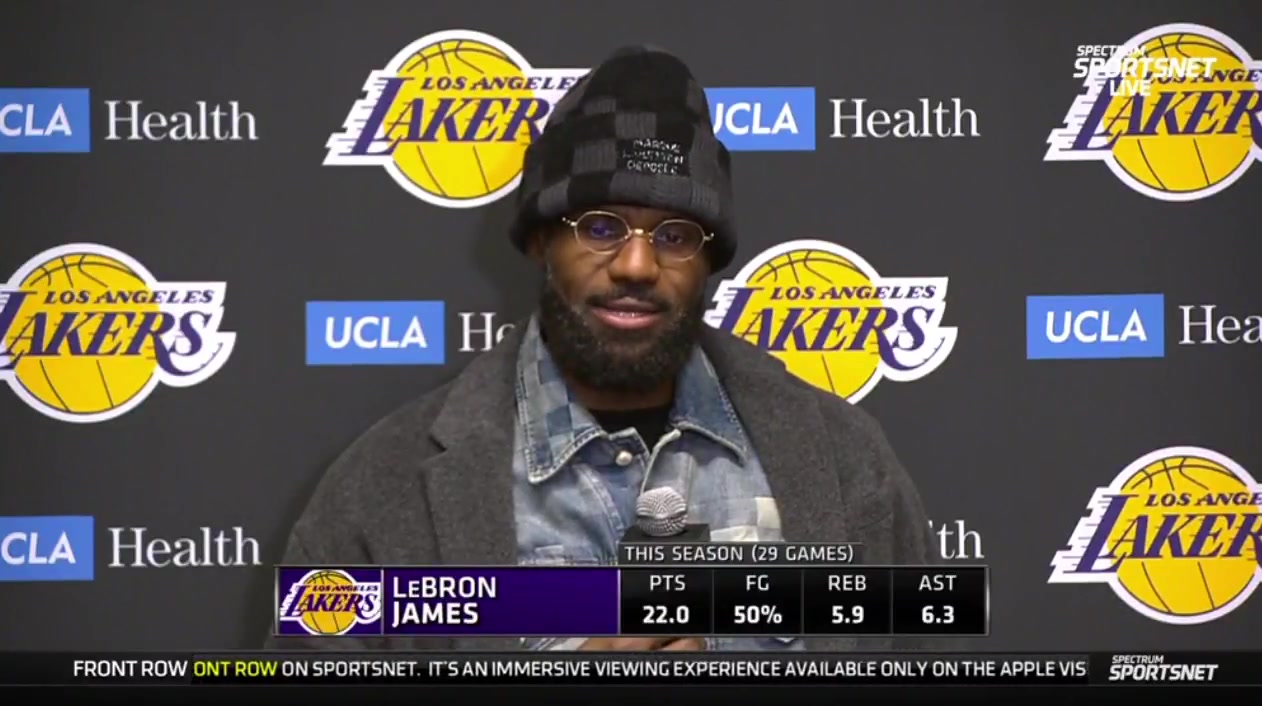 LeBron James on former teammate Richard JeffersonI looked at some of our assistant coaches on the bench and I was like it's kinda crazy that I'm watching my teammate that I won a championship from 10 years ago and now he's an analyst and I'm still playing